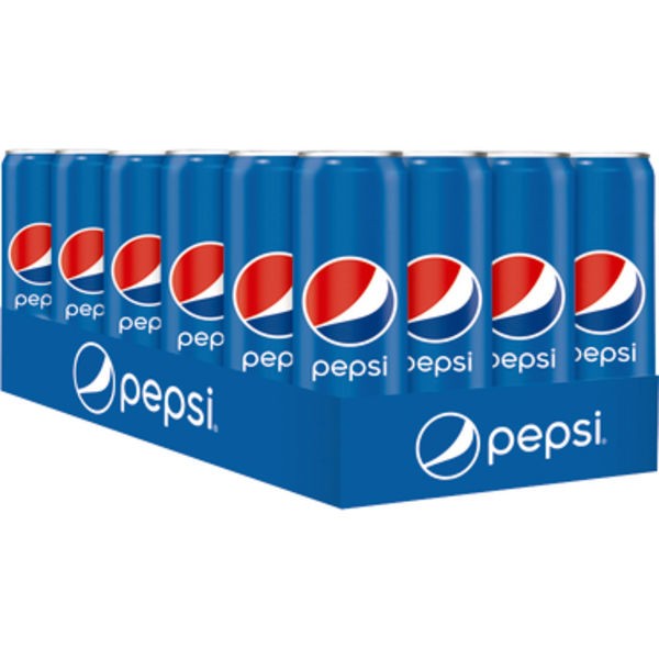 24 x Pepsi - Las latas originales no retornables de 0.33L