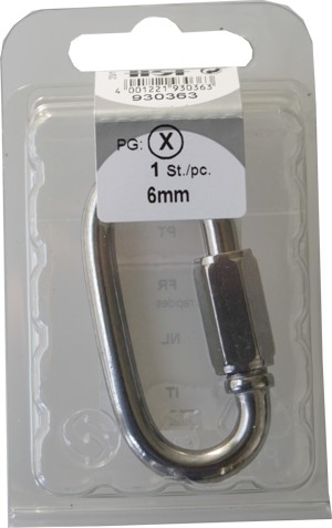 Eslabones de la cadena del acero inoxidable de emergencia