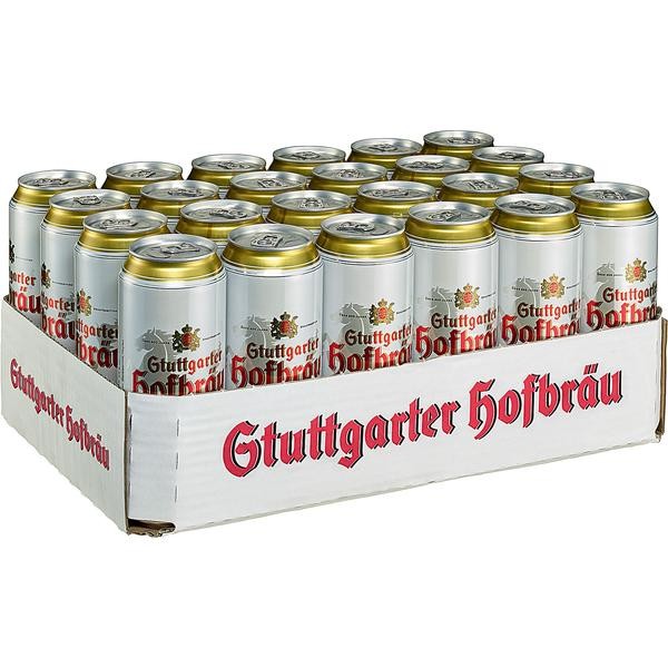 Latas de 2 x 24x0,5L Stuttgarter Hofbräu Pilsner 4,9% vol.