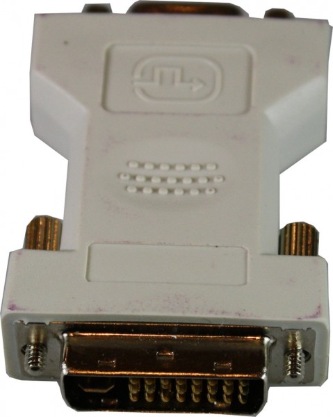 Adaptador de VGA/dvi blanco