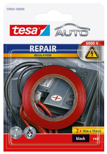 TESA Â® aislante 2 x 10mx15mm de reparación de automóviles
