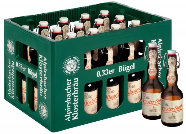 20 x Alpirsbacher Klosterbrau Kloster Tela Märzenbier 0,33l 5,9% vol. caso original