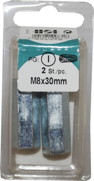 Espaciador arbustos hexágono 8x30mm