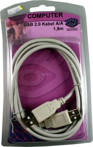 Cable USB 2.0 a 1, 8 m
