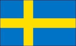 Suecia de bandera