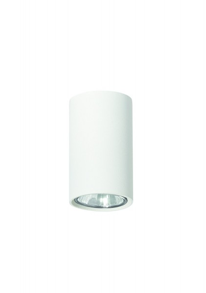 lámpara de techo de metal blanco LAMPEX Simba 10 x 6 cm