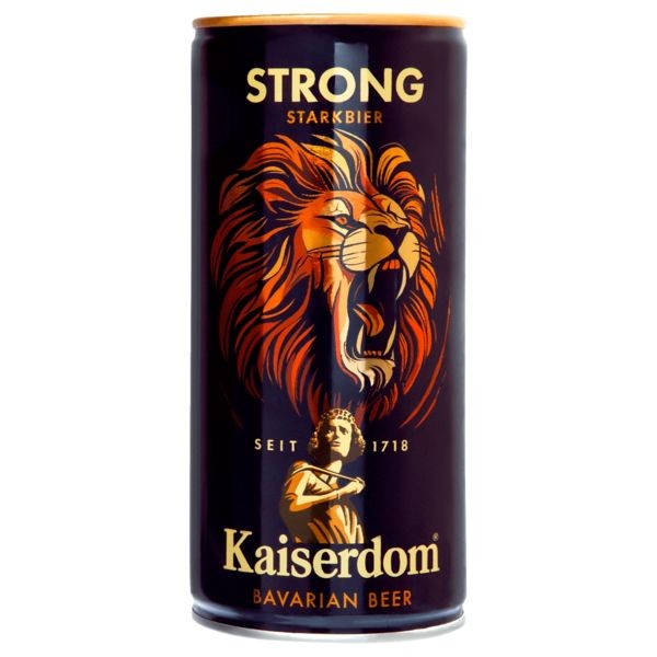 12 x 1L Kaiserdom Doppelbock fuerte 8,5% vol. Cerveza fuerte de Baviera en lata de 1L Consumir antes del 28/03/25 - Reducido