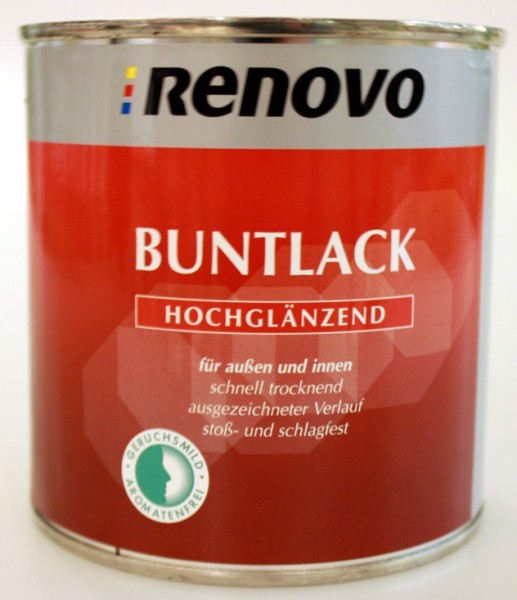 Buntlack-Hochglänzend 375ml - Weinrot