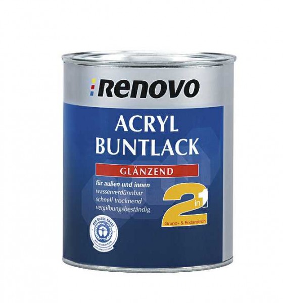 Pintura acrílica brillo 2en1 - 5010 azul genciana