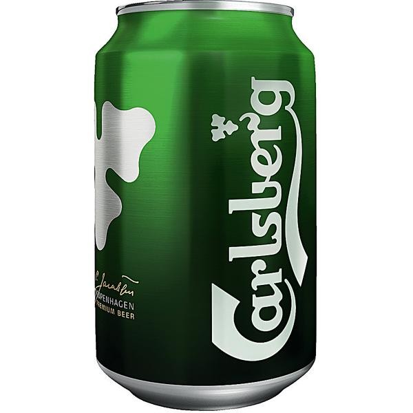 2 x Carlsberg Premium Lager beer 24x0.33L = 48 latas 5% vol