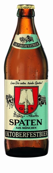 12 x cerveza Spaten Oktoberfest de Munich 0.5 L - 5.9% de alcohol caja original incluyendo depósito retornable