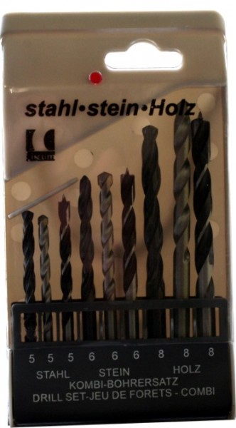 Combinado Bohrerstz.HSS piedra 9tlg. CIRCUM
