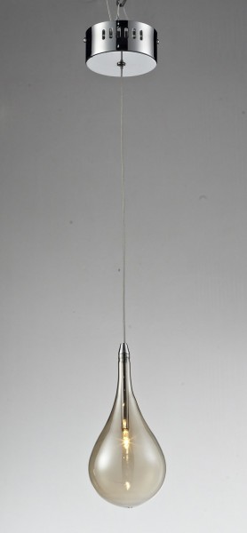 lámpara de techo de LAMPEX Ferrara 1 de metal / vidrio de 120 x 10 cm