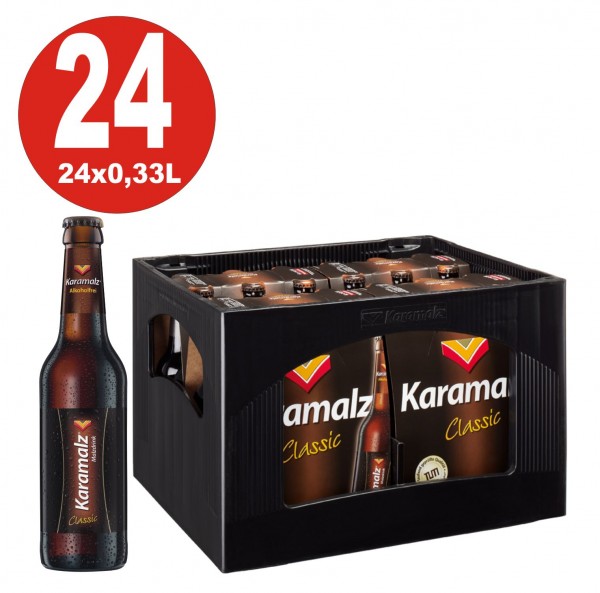 Karamalz Malzdrink - Alcohol 24x0,33l libre - caso original