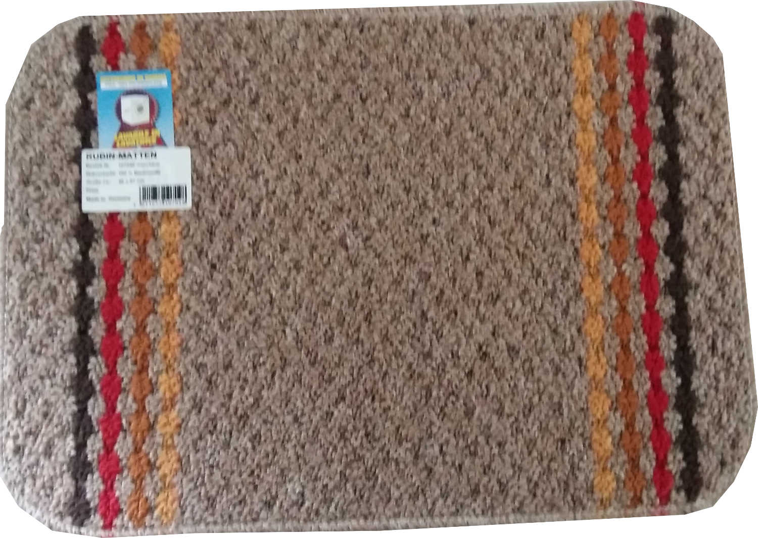 Alfombra de rubí Polo Gris-marrón 40x57 cm | my food online.eu