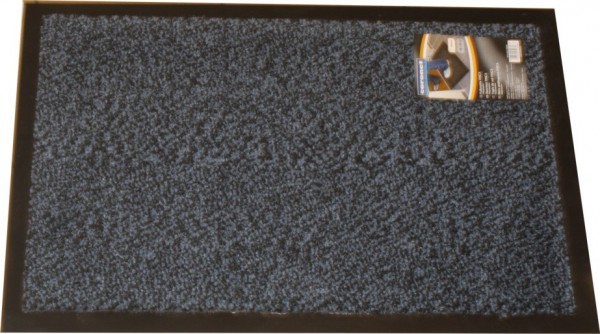 Coronet 3 piezas Finca absorbente de suciedad, Conjunto, 60 x 40 cm, Azul / Marrón / Gris, Talla Única