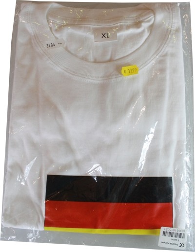 Camiseta de Alemania Tamaño XL.