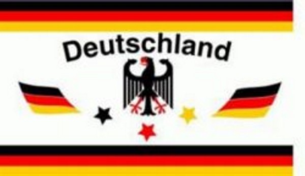 Alemania con águila Bandera de 90x150 cm