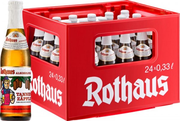 24 x Rothaus alcohol libre TannenzÃ¤pfle 0,33 L