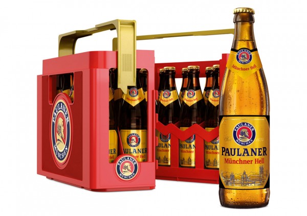 20 x Paulaner Múnich brillante 0.5 L - 4,9% de alcohol en su caso original