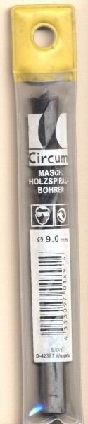 Maquinaria madera taladro CV T 9mm CIRCUM