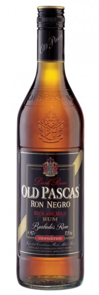 Viejo 0,7 L Ron Ron Negro oscuro Pascas de ron oscuro