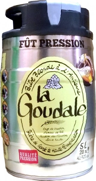 La Goudale barril de 5 litros 7,2% vol