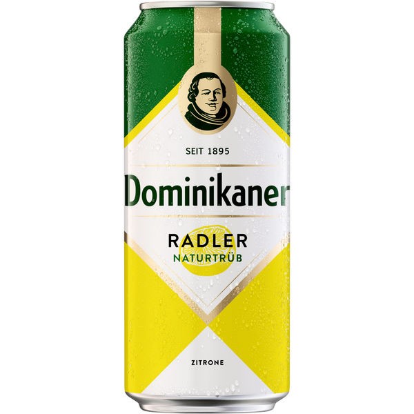 24 latas de 0.5L de dominicano Radler Lemon 2.5% vol