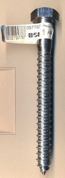 Pernos galvanizados 12x120mm