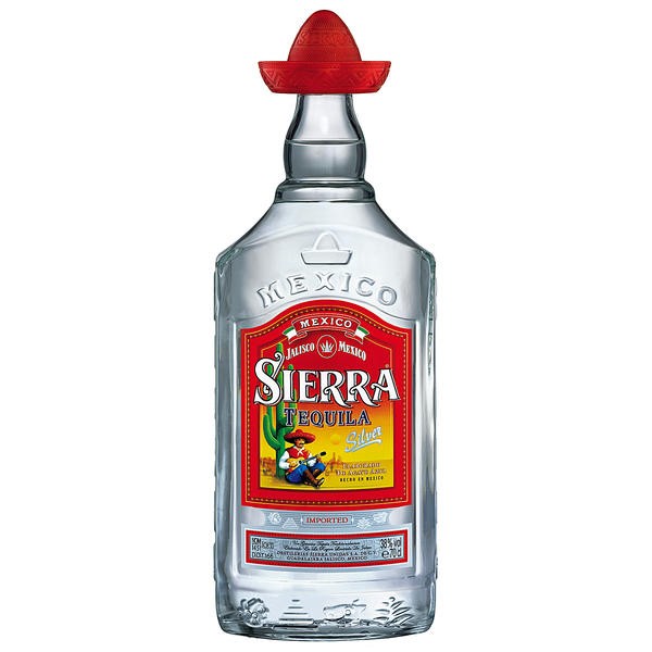 Sierra Tequila plata 38% - 0,7 l