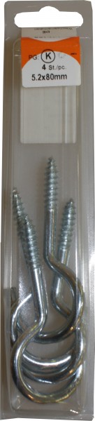 Gancho de ropa galvanizado correa