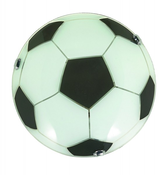 techo LAMPEX P2 de fútbol de metal / vidrio de 11 x 40 cm
