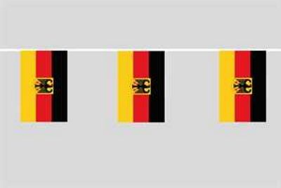 Banderas cadena Alemania 6 metros