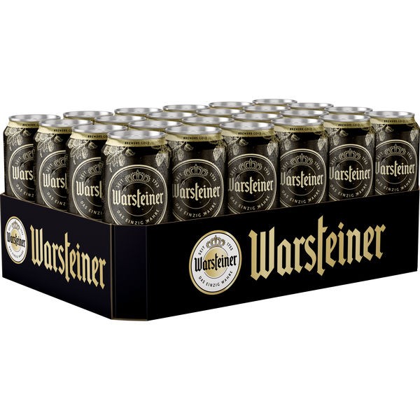 2 x Brewers Gold Warsteiner Latas 24x0,5L 5.2% vol no retornables