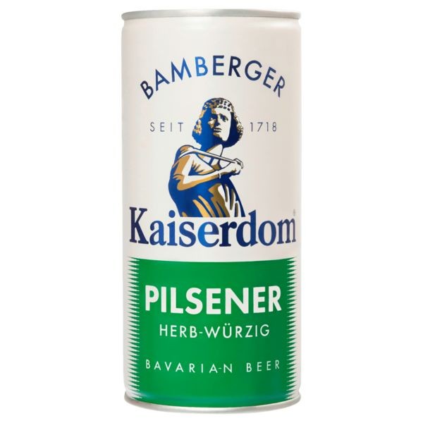12 x 1L Kaiserdom Pilsener 4,9% vol.tarta picante lata de 1 litro Pilsen Consumir antes del 28.3.25 - Reducido