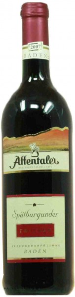 Vino tinto seco del Pinot Noir de la Valle de los monos