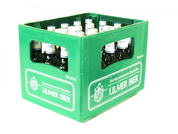 20 x Ulmer exportar 0,5 litros 5,4% vol. caso original