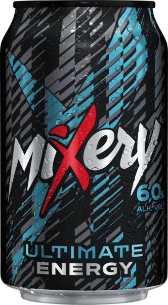24 latas de 0,33L de mezcla de cerveza Karlsberg Mixery Ultimate Energy 6 % vol_EINWEG