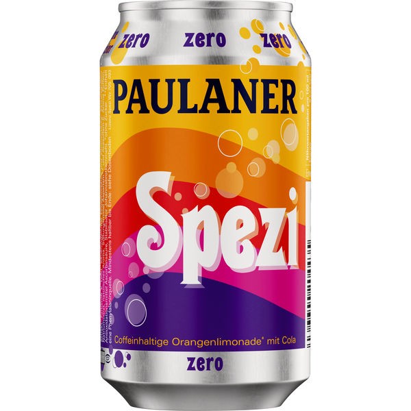 24 x depósito desechable Paulaner Spezi Zero 0,33L