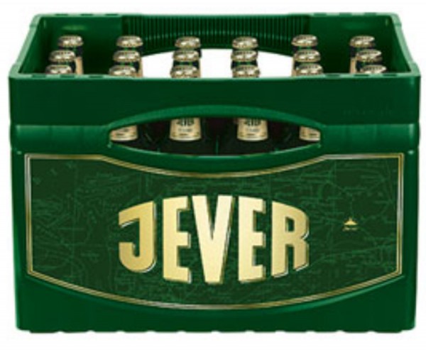 24 x Jever Pilsener 0,33 litros de 4,9% vol. caso original