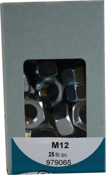 M12 galvanizado tuercas hexagonales
