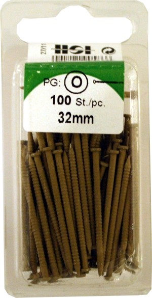 Marrón claro decorativo clavos 32 mm