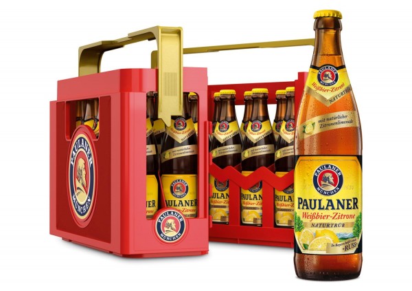 20 x Paulaner Weissbier Limón Russ 0,5 L 2,7% vol. caso original